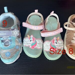 Toddler shoes size 9 & 8
